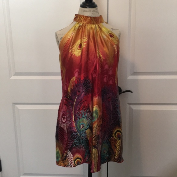 silk going out dress